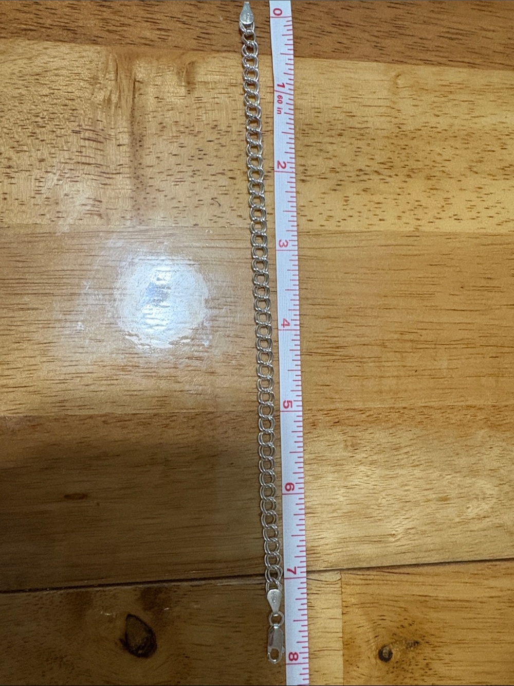 Sterling Silver Chain Bracelet/Anklet - Classic Women's Accessory